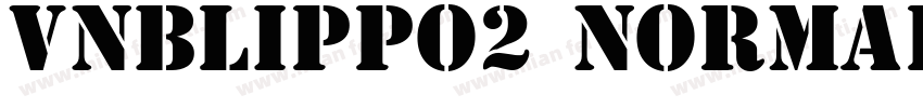VnBlippo2 Normal字体转换